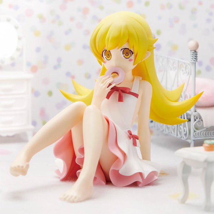 Banpresto Shinobu Oshino Relax Time Monogatari Series 13cm Banpresto Shinobu Oshino Relax Time Monogatari Series 13cm