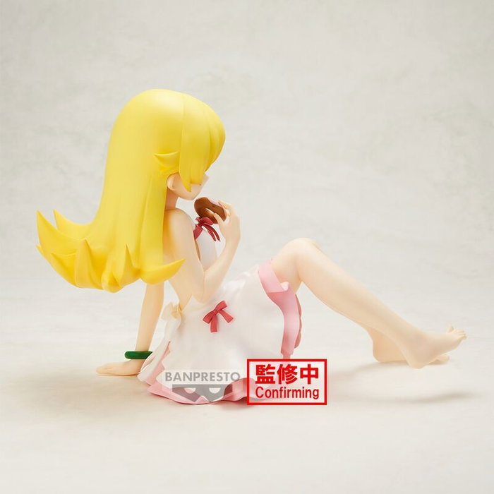 Banpresto Shinobu Oshino Relax Time Monogatari Series 13cm Banpresto Shinobu Oshino Relax Time Monogatari Series 13cm