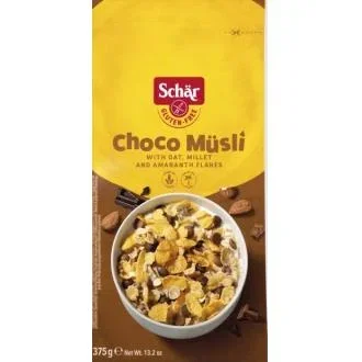Schar Choco Muesli 375g Sans Gluten Schar Choco Muesli 375g Sans Gluten