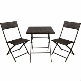 Ensemble Table + 2 Chaises Aktive Carré 60 x 72 cm
