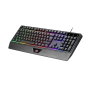 Mars Gaming Combo MCP124ES : Clavier H-Mech + Souris 3200 DPI + Tapis, RGB, QWERTY Espagnol, Noir
