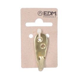 Edm Colgador de latón pulido 4 x 4,5 cm