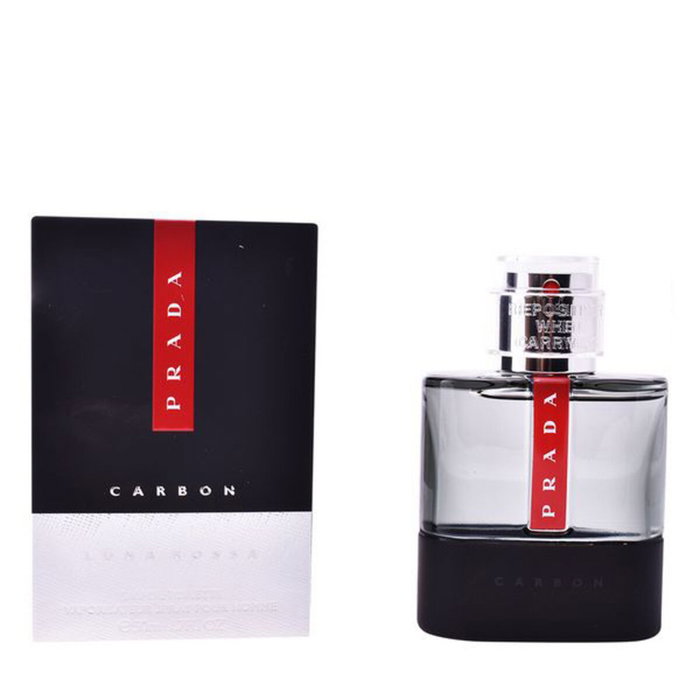Prada Luna Rossa Carbon Eau de Toilette pour Homme, Parfum, 50 ml