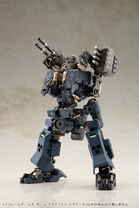 Frame Arms Girl figurine Plastic Model Kit Greifen Barracuda 15 cm