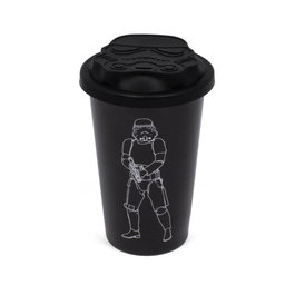 Thumbs Up Mug de voyage Original Stormtrooper Noir