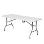 BigBuy Garden Table Piable Catering Blanc 180 x 70 x 74 cm