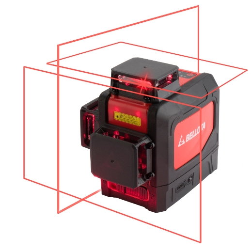 BELLOTA Niveau laser 3 plans lumière rouge NIV30360R BELLOTA Niveau laser 3 plans lumière rouge NIV30360R