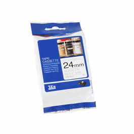 Brother Ruban TZE-N251/TZEN251 Noir sur Blanc pour Etiqueteuse Brother