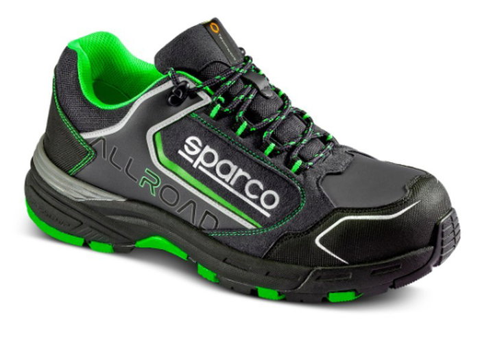 Sparco ZAPATILLA ALLROAD-H S3 ESD Taille 39 Gris/Verte Sparco ZAPATILLA ALLROAD-H S3 ESD Taille 39 Gris/Verte