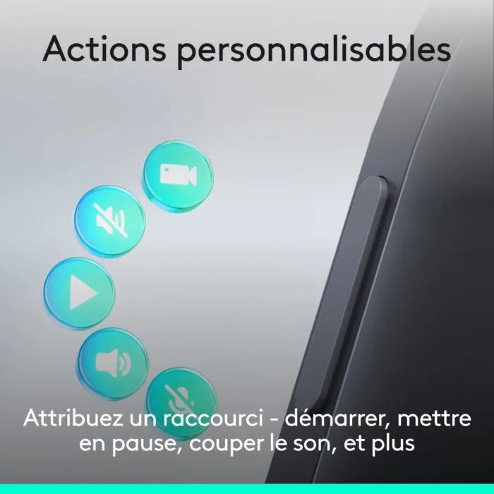 Logitech Spotlight 2 Télécommande de présentation sans fil Bluetooth USB-C Graphite