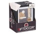 Giftdecor Porte-photo mural en bois MDF et verre 15x20 cm avec passe-partout noir (Set de 12)