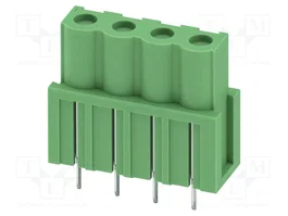 PHOENIX CONTACT ICV 2,5/ 4-G-5,08 Connecteur barrette de pression amovible 4 broches vert