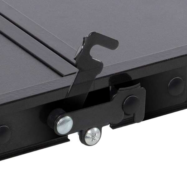 Color Baby Table de Camping Aluminium Pliante 120 x 60 cm Hauteur Ajustable 60-70 cm