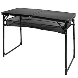 Color Baby Table de Camping Aluminium Pliante 120 x 60 cm Hauteur Ajustable 60-70 cm