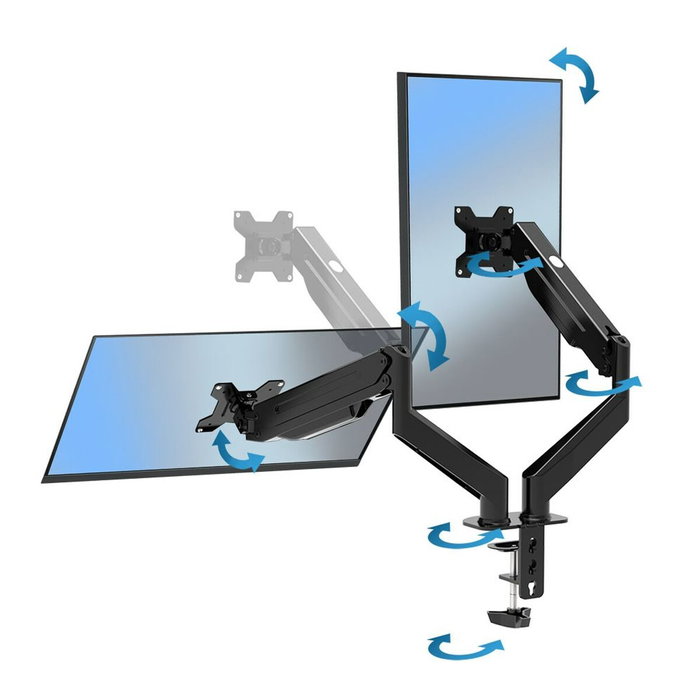 Esperanza ERW020 Support de table d'écran 17-27 pouces