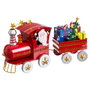 BigBuy Home Décorations de Noël Multicouleur Train Père Noël 39 x 11 x 23 cm