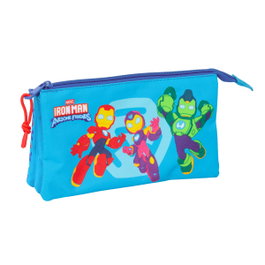 Safta Portatodo Triple Iron Man 22x12x3cm