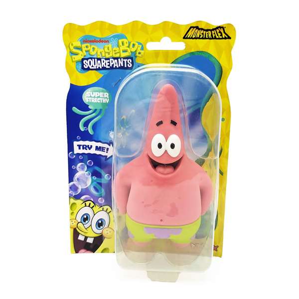 Bizak Monsterflex - Figurine extensible Bob l'Éponge - Modèles assortis aléatoirement - Figure stretch pour enfant - Langue du produit : espagnol Bizak Monsterflex - Figurine extensible Bob l'Éponge - Modèles assortis aléatoirement - Figure stretch pour enfant - Langue du produit : espagnol