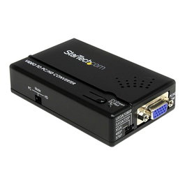 Startech Startechcom Convertisseur Vidéo S-Video/Composite vers VGA VGA2VGATV2 1920x1080