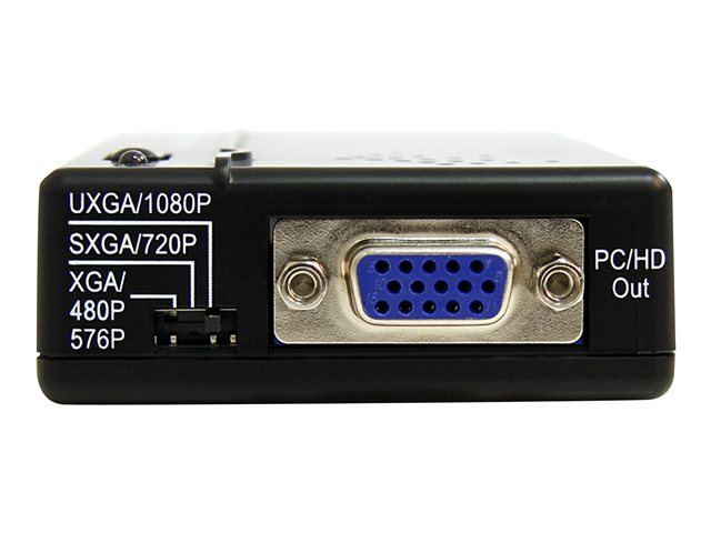 Startech Startechcom Convertisseur Vidéo S-Video/Composite vers VGA VGA2VGATV2 1920x1080