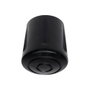 Micel CNT08 Contera ronde en caoutchouc Ø18/19 x 31,80 mm pour cannes et déambulateurs, noir, 25 pièces