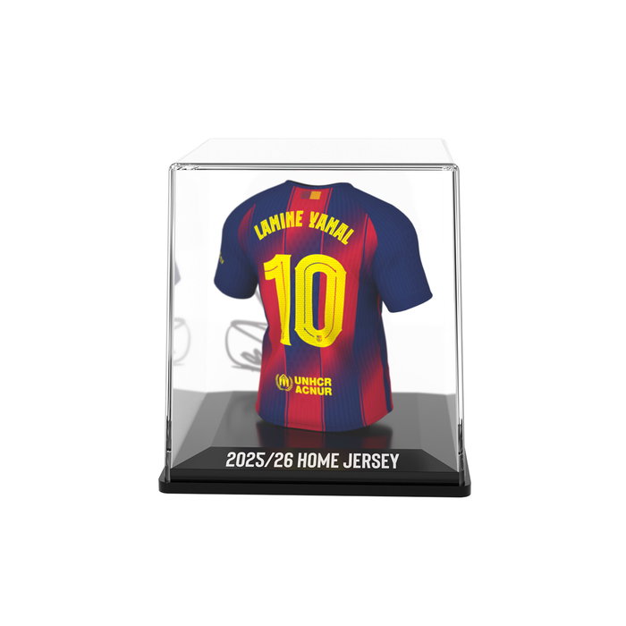 Banbo Toys Figurine Maillot Lamal Yamal 44My00010 - Maillot Domicile FC Barcelone 2025/26 - Figurine en vinyle, acrylique et plastique biodégradable Banbo Toys Figurine Maillot Lamal Yamal 44My00010 - Maillot Domicile FC Barcelone 2025/26 - Figurine en vinyle, acrylique et plastique biodégradable