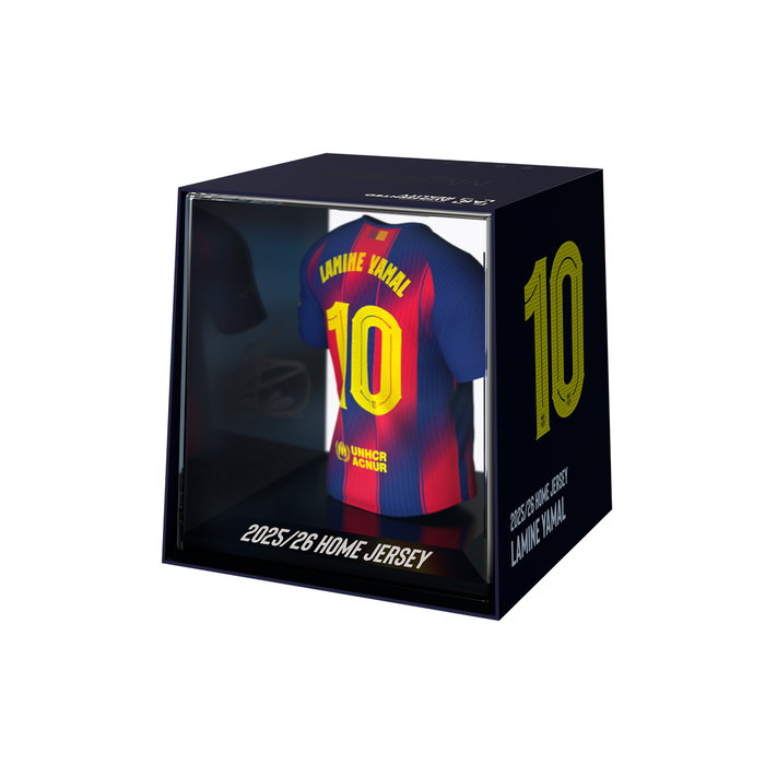 Banbo Toys Figurine Maillot Lamal Yamal 44My00010 - Maillot Domicile FC Barcelone 2025/26 - Figurine en vinyle, acrylique et plastique biodégradable Banbo Toys Figurine Maillot Lamal Yamal 44My00010 - Maillot Domicile FC Barcelone 2025/26 - Figurine en vinyle, acrylique et plastique biodégradable