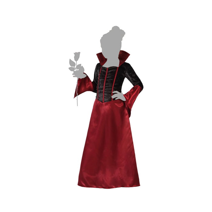 Th3 Party Déguisement Vampiresse Élégante pour Fille, Noir