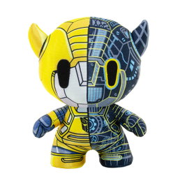 Bizak Dznr Peluche Bumblebee Transformers Premium 18 cm Licence Officielle