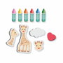 SES Creative Sophie la girafe Crayons de couleur et formes pour le bain