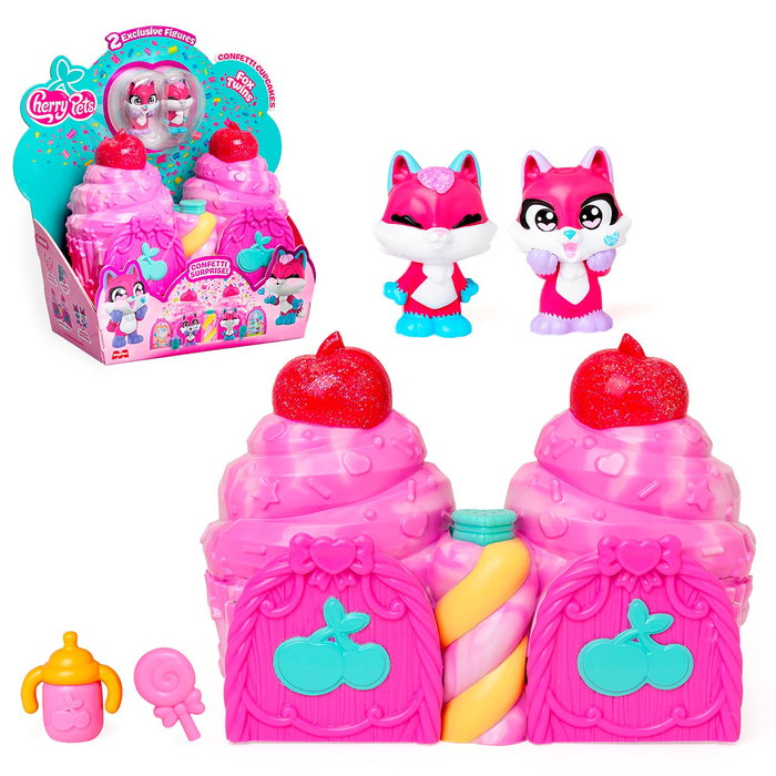 Magic Box Cherry Pets Confetti Cupcakes Fox Twins