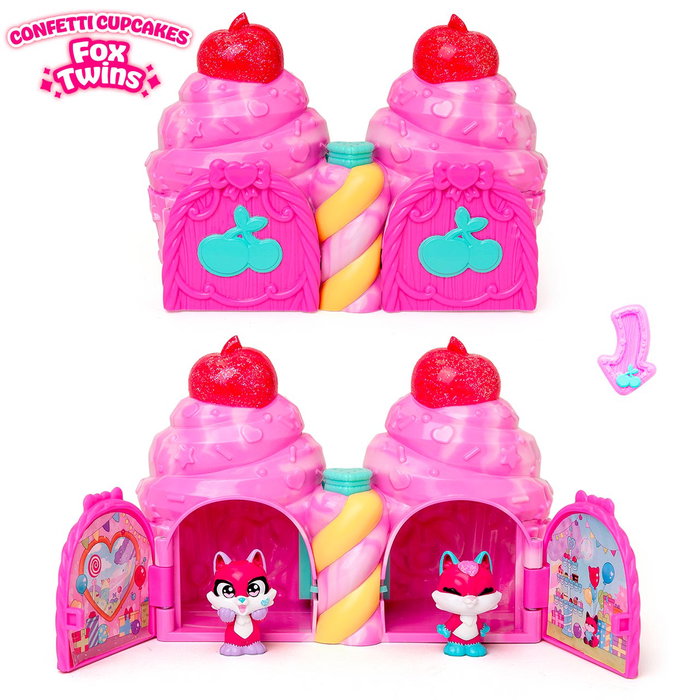 Magic Box Cherry Pets Confetti Cupcakes Fox Twins