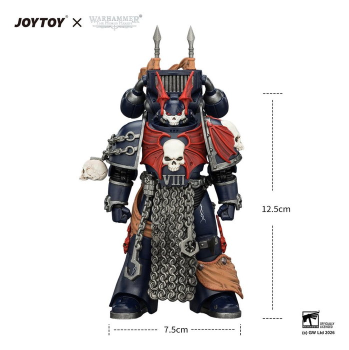 Joy Toy Warhammer The Horus Heresy figurine Night Lords Legion Praetor 12,5 cm