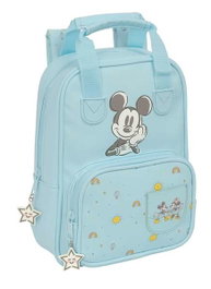 Safta Mochila Infantil Mickey Mouse Baby - Sac à dos enfant avec anses - 20x28x8 cm - Dès 3 ans