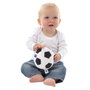 Playgro Mon Premier Ballon de Football 0112017 - Jouet Bébé avec Textures et Son, Multilingue (français, anglais, allemand, italien, portugais, espagnol)