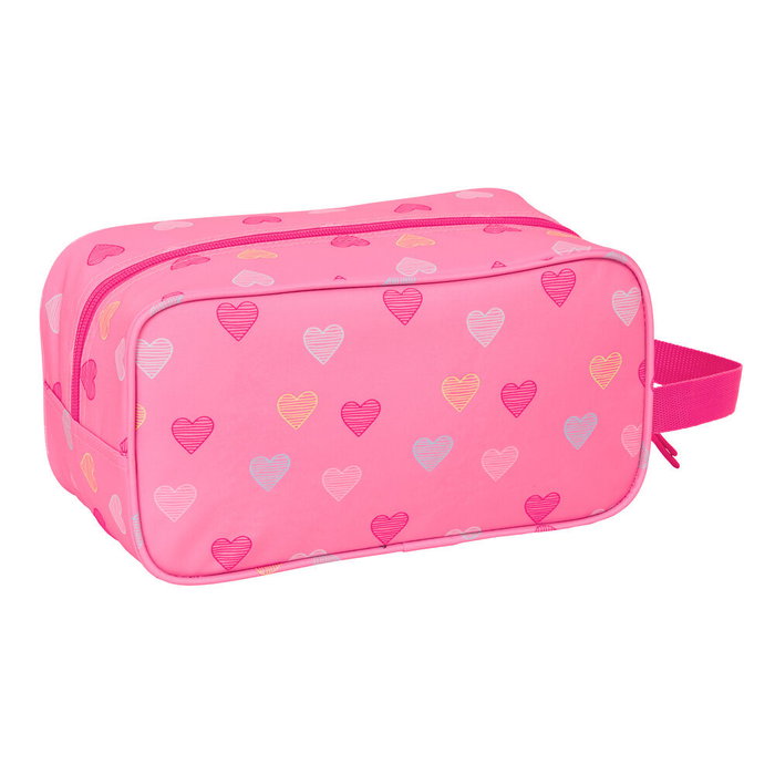 Range-Chaussures de Voyage Benetton Heart Rose 29 x 15 x 14 cm Range-Chaussures de Voyage Benetton Heart Rose 29 x 15 x 14 cm