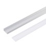 Greenice Profil Aluminium Pour Bande LED Double - Diffuseur laiteux x 2M