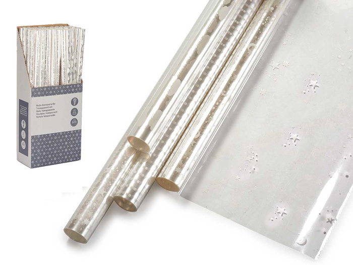 Arte Regal Rouleau Bioflor 70 x 500 cm Imprimé Assortis Blanc Transparent Polypropylène (Set de 60) Arte Regal Rouleau Bioflor 70 x 500 cm Imprimé Assortis Blanc Transparent Polypropylène (Set de 60)
