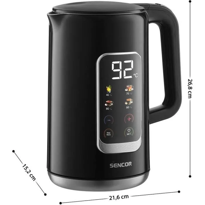 Sencor SWK 0951BK - Bouilloire électrique 1,7 L - 2200 W
