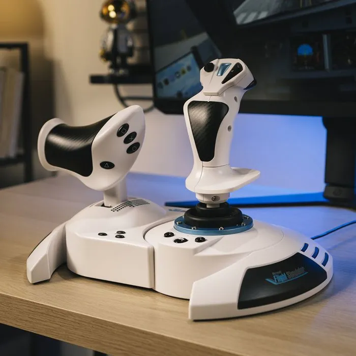 Thrustmaster T.Flight HOTAS 5 MSFS Special Edition White Thrustmaster T.Flight HOTAS 5 MSFS Special Edition White
