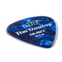 DUNLOP Pack de 72 médiators Genuine Celluloid Classic Bleu Nacré - Heavy