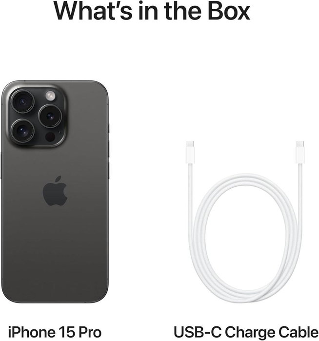 Apple iPhone 15 Pro 512GB Black Titanium Apple iPhone 15 Pro 512GB Black Titanium