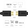 Unitek Câble HDMI Y-C138M 2 m