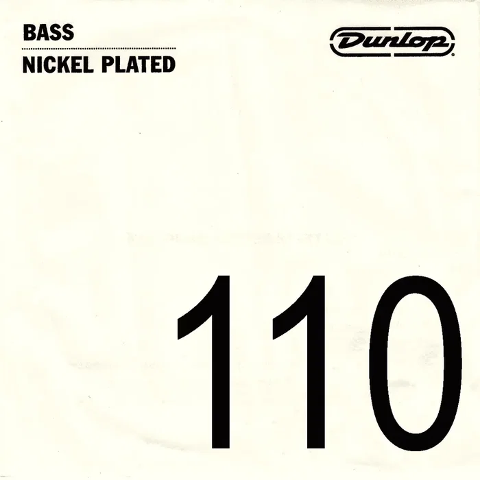 Dunlop Corde de Basse Nickel Enroulée .110 Dunlopst Dunlop Corde de Basse Nickel Enroulée .110 Dunlopst