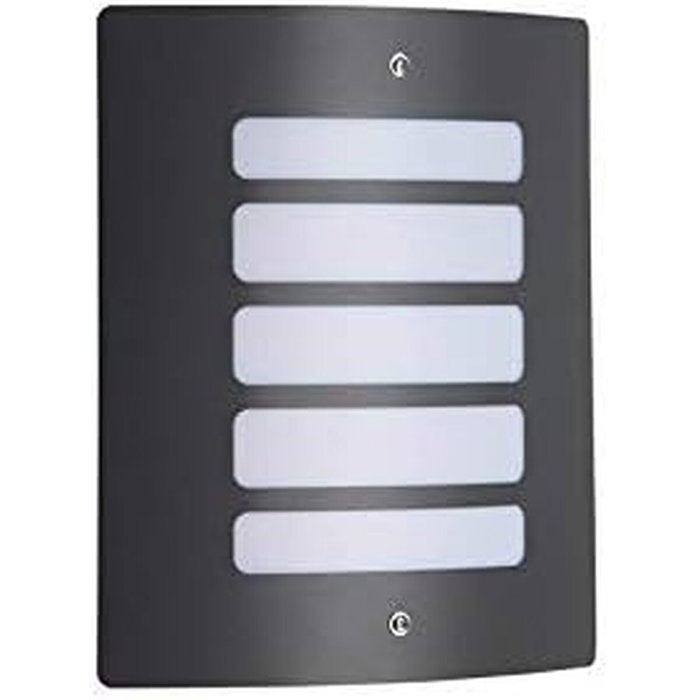 Brilliant Applique murale extérieure Todd Anthracite 60W