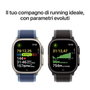 Apple Watch Ultra 3 GPS + Cellular 49 mm Titane Naturel - Loop Alpine Bleu Clair - S