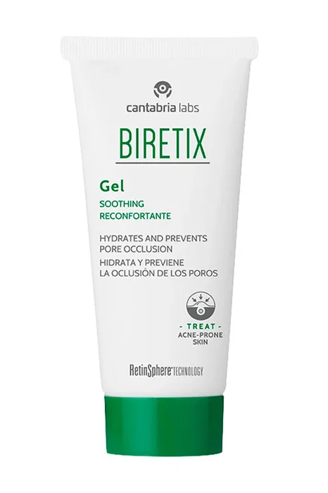 Cantabria Labs BIRETIX Apaisant Gel pour le visage 50 ml Cantabria Labs BIRETIX Apaisant Gel pour le visage 50 ml