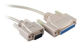 ProXtend Adaptateur DB9 RS232 vers DB25 M-F 1,8 m Beige