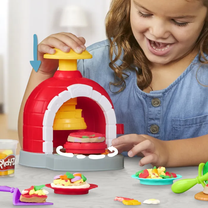 Play-Doh Four à Pizza - Machine à Café et Pâte à Modeler pour Enfants - Kit Création Cuisine Jouet Dès 3 Ans