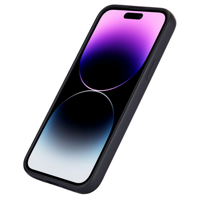 eSTUFF Coque INFINITE VIENNA pour iPhone 15 Plus - Noir